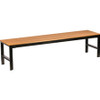 LORELL 42688 LORELL  BENCH, OUTDOOR, POLYSTYRENE, 72"