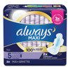 PROCTER & GAMBLE 17902PK MAXI PADS, EXTRA HEAVY OVERNIGHT, 20/PAC