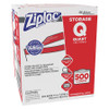 SC JOHNSON 682256 QUART STORAGE BAGS 1 QT PK500