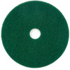 AMERICO MANUFACTURING CO. 400317 SCRUBBING PADS, 17" DIAMETER, GREEN, 5/C