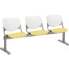 KFI 2300BEAM3812 BEAM SEATING- 3 SEATER WITH PERFORATED B