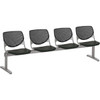 KFI 2300BEAM4P10 BEAM SEATING- 4 SEATER WITH PERFORATED B