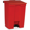 RUBBERMAID COMMERCIAL PRODUCTS 614500RED RUBBERMAID COMMERCIAL STEP ON CONTAINER