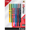 PILOT PEN CORPORATION 31888 PV5 12PK ASST