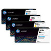 HEWLETT PACKARD CF360AM TONER,HP 508A,CMY,3PK,AST