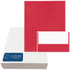 ROARING SPRING PAPER PRODUCTS 50123 FOLDER,EMBOSSED,RED