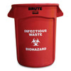 SPECIAL MADE 263294RED CONTAINER,32GL,BRUTE