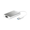 J5 CREATE JUA311 USB TO VGA ADAPTER, 5.91", SILVER/WHITE