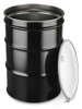 USC S-10758 STEEL DRUM WITH LID - 55 GALLON, OPEN TO