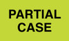 USC S-2164 "PARTIAL CASE" LABEL - 3 X 5"