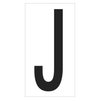BOX PARTNERS DL9310J 3 1/2" "J" VINYL WAREHOUSE LETTER LABELS