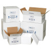 BOX PARTNERS 240C INSULATED SHIPPING CONTAINERS, 13" X 13"