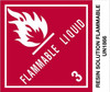 TAPE LOGIC DL512P8 4" X 4 3/4" - "RESIN SOLUTION" LABELS
