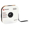 VELCRO VEL133 TAPE,1" X 75', HOOK, BLACK VELCRO