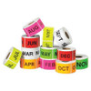 TAPE LOGIC DL1238 2" X 3" EASY ORDER PACKS MONTHS OF THE Y