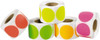 TAPE LOGIC DL1237 3" FLUORESCENT PACKS INVENTORY CIRCLES