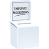 BOX PARTNERS MBALLOT BALLOT BOX, 10" X 10" X 9"-10"