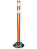 USC H-4465O FLEXIBLE DELINEATOR POST WITH BASE - 36"