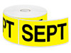 USC S-2099 MONTHS OF THE YEAR LABELS - "SEPT", 3 X 