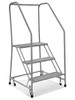 USC H-5209-12 3 STEP SAFETY ANGLE ROLLING LADDER - ASS