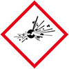 USC S-21340 GHS PICTOGRAM LABELS - EXPLODING BOMB, 1