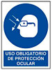 USC S-21172V "USO OBLIGATORIO DE PROTECCIÓN OCULAR" S