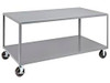 USC H-4997 MOBILE WELDED STEEL TABLE - 72 X 36"