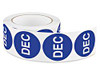 USC S-8311 CIRCLE MONTHS OF THE YEAR LABELS - "DEC"