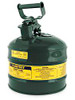 USC H-1848G GAS CAN - TYPE I, GREEN, 2 GALLON