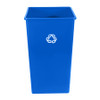 RUBBERMAID COMMERCIAL PRODUCTS RUB154CBLU RUBBERMAID® SQUARE RECYCLING CONTAINER -