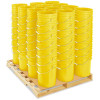 USC S-11862YS PLASTIC PAIL SKID LOT - 6 GALLON, YELLOW