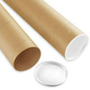 USC S-22014 CUSTOM KRAFT MAILING TUBES - 4 X 6"