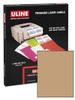 USC S-21934 ULINE LASER LABELS - KRAFT, 8 1Â„2 X 11