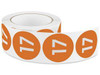 USC S-22882 2" CIRCLE LABELS - "17"