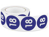 USC S-22883 2" CIRCLE LABELS - "18"