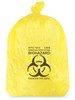 USC S-12985Y-IL BIOHAZARD TRASH LINER - 33 GALLON, INFEC