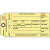 USC S-6448PLAIN 1-PART STUB STYLE INVENTORY TAGS - PLAIN