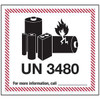 USC S-23262 AIR LABELS - LITHIUM BATTERY HANDLING, U