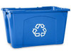 USC H-2836BLU RUBBERMAID® RECYCLING TOTE BIN - 18 GAL USC H-2836BLU RUBBERMAID® RECYCLING TOTE BIN - 18 GAL