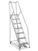 USC H-5075A-20 7 STEP NARROW AISLE LADDER - ASSEMBLED W