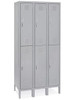 USC H-8485 ULINE DOUBLE TIER LOCKERS - 3 WIDE, ASSE