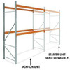 USC H-6200-ADD 2 SHELF PALLET RACK ADD-ON UNIT - 120 X 