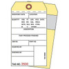 USC S-7230PLAIN 2-PART INVENTORY TAGS WITH ADHESIVE STRI