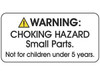 USC S-23842W CHOKING HAZARD LABEL - "NOT FOR CHILDREN