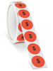 USC S-24360 1" CIRCLE LABELS - "S"