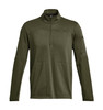 UNDER ARMOUR 1379203390XL TAC RIVAL JOB FLEECE-GRN,XL