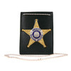 BOSTON LEATHER 400-4011 NECK CHAIN BADGE- ID HOLDER