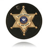 BOSTON LEATHER 600S-6021 RECESSED CIRCLE BADGE HOLDER