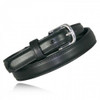 BOSTON LEATHER 6410-1-30 1 1/4 WIDE ELEGANT BOWED APPEARANCE WITH