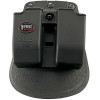 FOBUS 6909NDP DOUBLE MAG POUCH 9MM/ 357/ 40